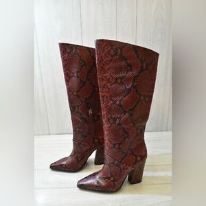 JLO Jennifer Lopez Doralee Knee High Boots, Women's Size 10 M